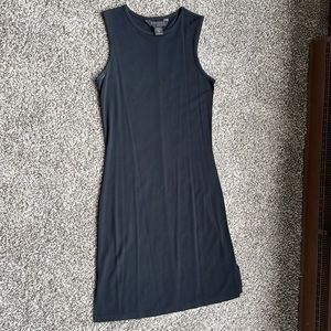 Express fitted black dress size 1/2